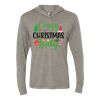 Unisex Triblend Hooded Long Sleeve Pullover Tee Thumbnail