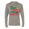 Unisex Triblend Hooded Long Sleeve Pullover Tee Thumbnail
