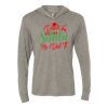 Unisex Triblend Hooded Long Sleeve Pullover Tee Thumbnail
