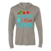 Unisex Triblend Hooded Long Sleeve Pullover Tee Thumbnail