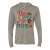 Unisex Triblend Hooded Long Sleeve Pullover Tee Thumbnail