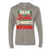 Unisex Triblend Hooded Long Sleeve Pullover Tee Thumbnail