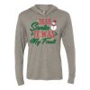 Unisex Triblend Hooded Long Sleeve Pullover Tee Thumbnail
