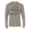 Unisex Triblend Hooded Long Sleeve Pullover Tee Thumbnail