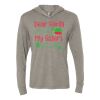 Unisex Triblend Hooded Long Sleeve Pullover Tee Thumbnail