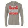 Unisex Triblend Hooded Long Sleeve Pullover Tee Thumbnail