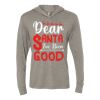 Unisex Triblend Hooded Long Sleeve Pullover Tee Thumbnail