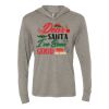 Unisex Triblend Hooded Long Sleeve Pullover Tee Thumbnail