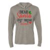 Unisex Triblend Hooded Long Sleeve Pullover Tee Thumbnail