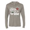 Unisex Triblend Hooded Long Sleeve Pullover Tee Thumbnail