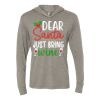 Unisex Triblend Hooded Long Sleeve Pullover Tee Thumbnail