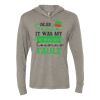Unisex Triblend Hooded Long Sleeve Pullover Tee Thumbnail