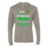Unisex Triblend Hooded Long Sleeve Pullover Tee Thumbnail
