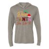Unisex Triblend Hooded Long Sleeve Pullover Tee Thumbnail