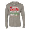 Unisex Triblend Hooded Long Sleeve Pullover Tee Thumbnail