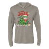 Unisex Triblend Hooded Long Sleeve Pullover Tee Thumbnail