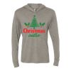 Unisex Triblend Hooded Long Sleeve Pullover Tee Thumbnail