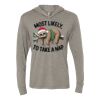 Unisex Triblend Hooded Long Sleeve Pullover Tee Thumbnail