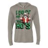 Unisex Triblend Hooded Long Sleeve Pullover Tee Thumbnail