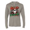Unisex Triblend Hooded Long Sleeve Pullover Tee Thumbnail