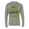 Unisex Triblend Hooded Long Sleeve Pullover Tee Thumbnail