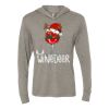 Unisex Triblend Hooded Long Sleeve Pullover Tee Thumbnail
