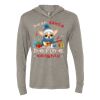 Unisex Triblend Hooded Long Sleeve Pullover Tee Thumbnail