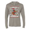 Unisex Triblend Hooded Long Sleeve Pullover Tee Thumbnail