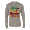 Unisex Triblend Hooded Long Sleeve Pullover Tee Thumbnail
