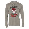 Unisex Triblend Hooded Long Sleeve Pullover Tee Thumbnail