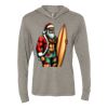 Unisex Triblend Hooded Long Sleeve Pullover Tee Thumbnail