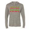 Unisex Triblend Hooded Long Sleeve Pullover Tee Thumbnail