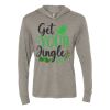Unisex Triblend Hooded Long Sleeve Pullover Tee Thumbnail