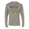 Unisex Triblend Hooded Long Sleeve Pullover Tee Thumbnail