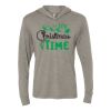 Unisex Triblend Hooded Long Sleeve Pullover Tee Thumbnail
