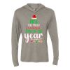 Unisex Triblend Hooded Long Sleeve Pullover Tee Thumbnail