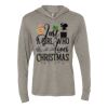 Unisex Triblend Hooded Long Sleeve Pullover Tee Thumbnail