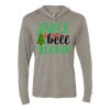 Unisex Triblend Hooded Long Sleeve Pullover Tee Thumbnail