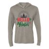 Unisex Triblend Hooded Long Sleeve Pullover Tee Thumbnail