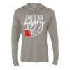 Unisex Triblend Hooded Long Sleeve Pullover Tee Thumbnail