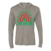 Unisex Triblend Hooded Long Sleeve Pullover Tee Thumbnail