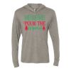 Unisex Triblend Hooded Long Sleeve Pullover Tee Thumbnail