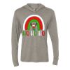Unisex Triblend Hooded Long Sleeve Pullover Tee Thumbnail