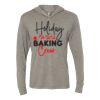 Unisex Triblend Hooded Long Sleeve Pullover Tee Thumbnail