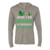 Unisex Triblend Hooded Long Sleeve Pullover Tee Thumbnail