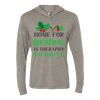 Unisex Triblend Hooded Long Sleeve Pullover Tee Thumbnail