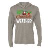 Unisex Triblend Hooded Long Sleeve Pullover Tee Thumbnail