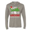 Unisex Triblend Hooded Long Sleeve Pullover Tee Thumbnail