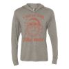 Unisex Triblend Hooded Long Sleeve Pullover Tee Thumbnail
