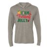 Unisex Triblend Hooded Long Sleeve Pullover Tee Thumbnail